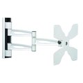 Tygerclaw TygerClaw LCD5003 TygerClaw 23 in. - 37 in. Full-Motion Wall Mount - Silver LCD5003